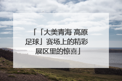「大美青海 高原足球」赛场上的精彩 展区里的惊喜