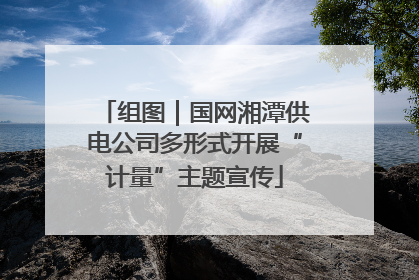 组图｜国网湘潭供电公司多形式开展“计量”主题宣传