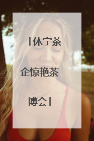 休宁茶企惊艳茶博会