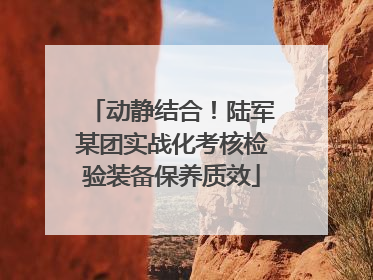 动静结合！陆军某团实战化考核检验装备保养质效