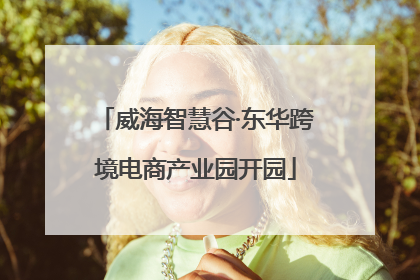威海智慧谷·东华跨境电商产业园开园