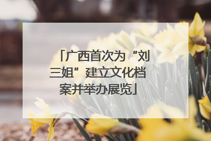 广西首次为“刘三姐”建立文化档案并举办展览