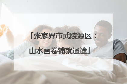 张家界市武陵源区：山水画卷铺就通途