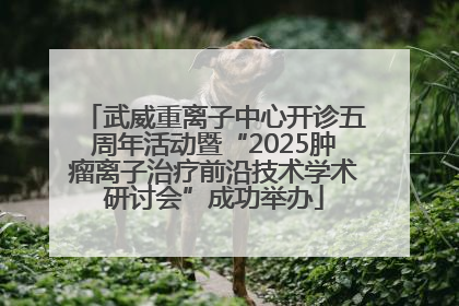 武威重离子中心开诊五周年活动暨“2025肿瘤离子治疗前沿技术学术研讨会”成功举办