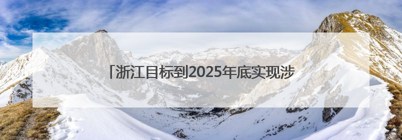 浙江目标到2025年底实现涉外公证办理县域100%覆盖