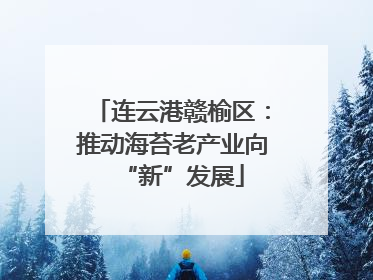 连云港赣榆区：推动海苔老产业向“新”发展