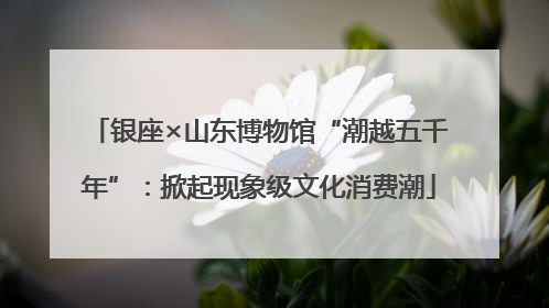 银座×山东博物馆“潮越五千年”：掀起现象级文化消费潮