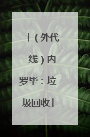 （外代一线）内罗毕：垃圾回收