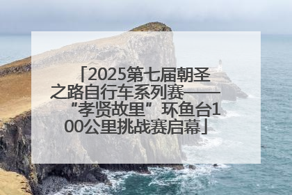 2025第七届朝圣之路自行车系列赛——“孝贤故里”环鱼台100公里挑战赛启幕