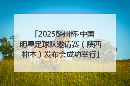 2025麟州杯·中国明星足球队邀请赛（陕西神木）发布会成功举行