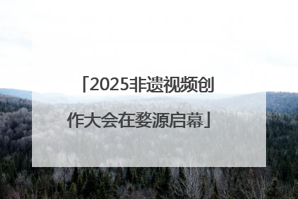 2025非遗视频创作大会在婺源启幕