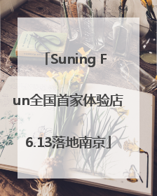 Suning Fun全国首家体验店6.13落地南京